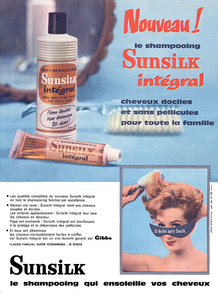 Marque Sunsilk 1960
