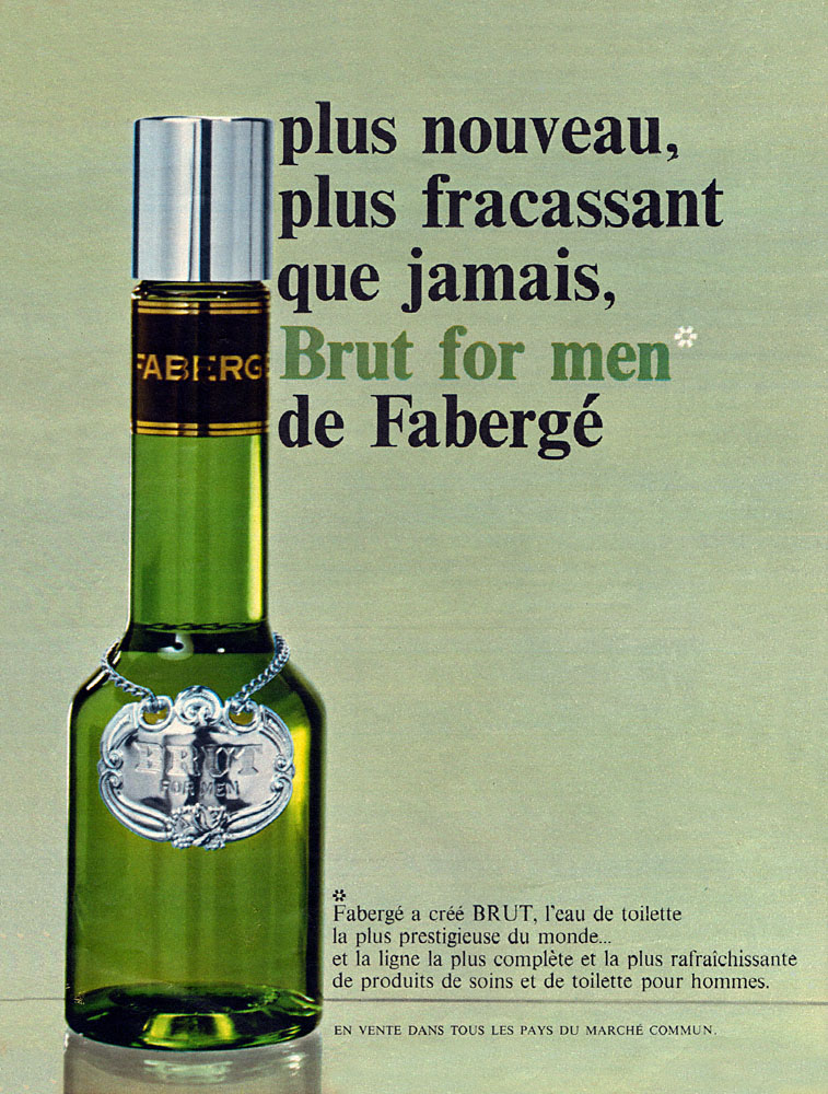 Publicit� Faberg� 1968