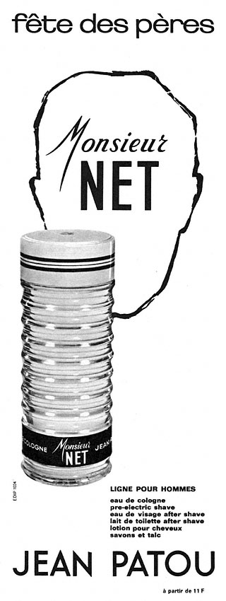 Publicit� Jean Patou 1966