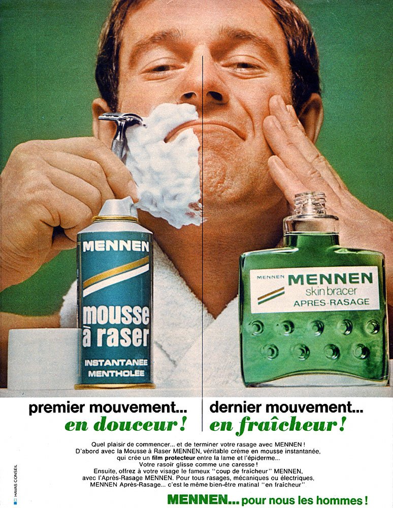 Publicit� Mennen 1969