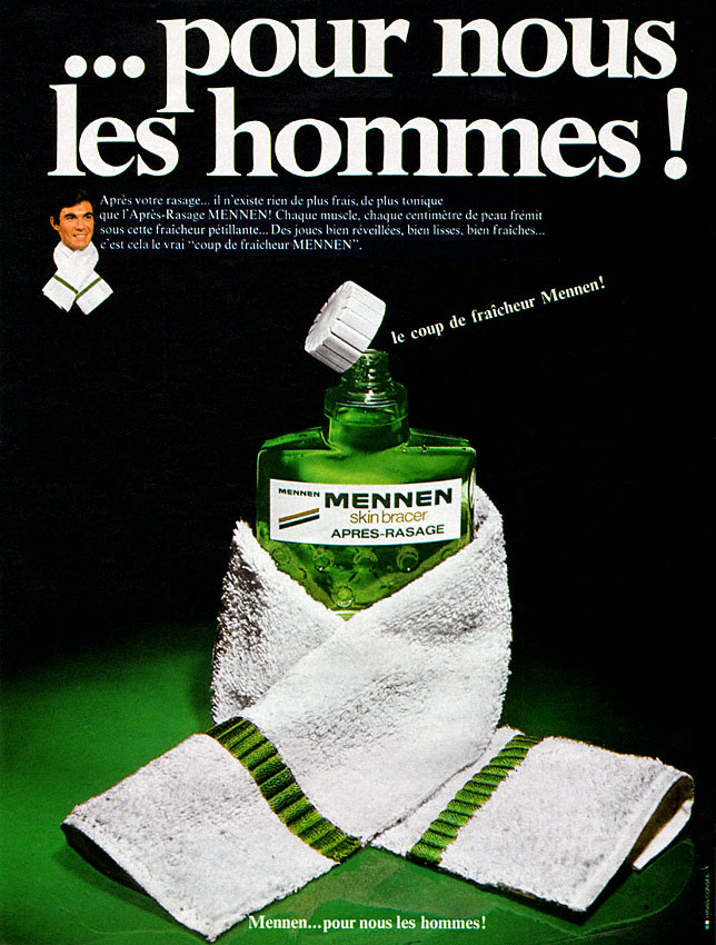 Publicit� Mennen 1970
