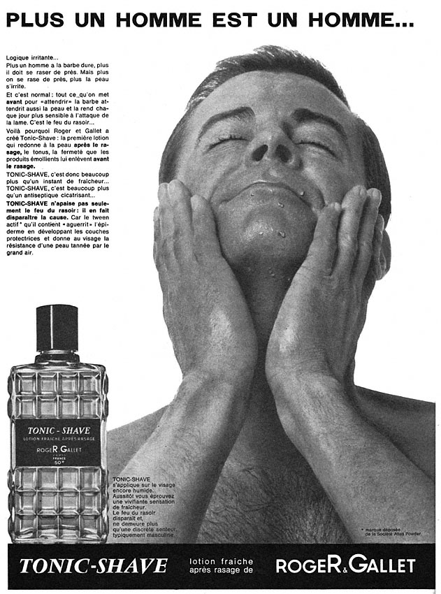 Marque Roger & Gallet 1962