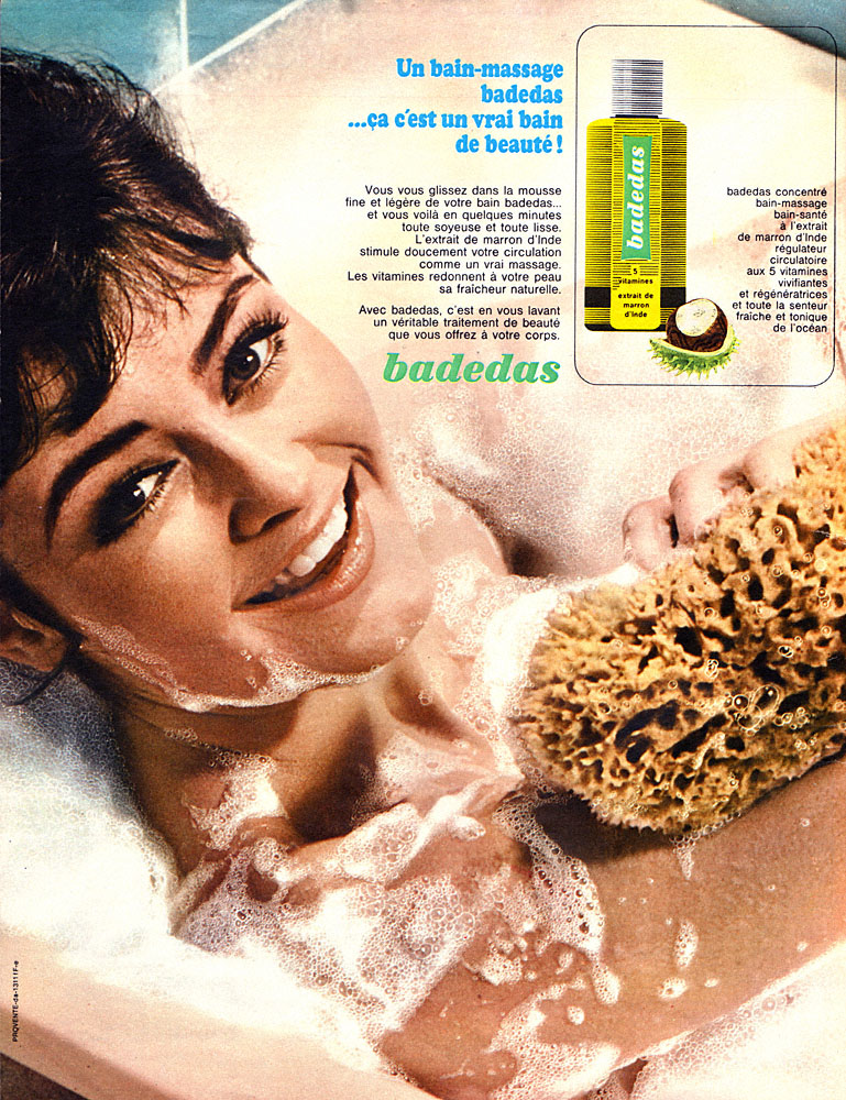 Publicit� Badedas 1967