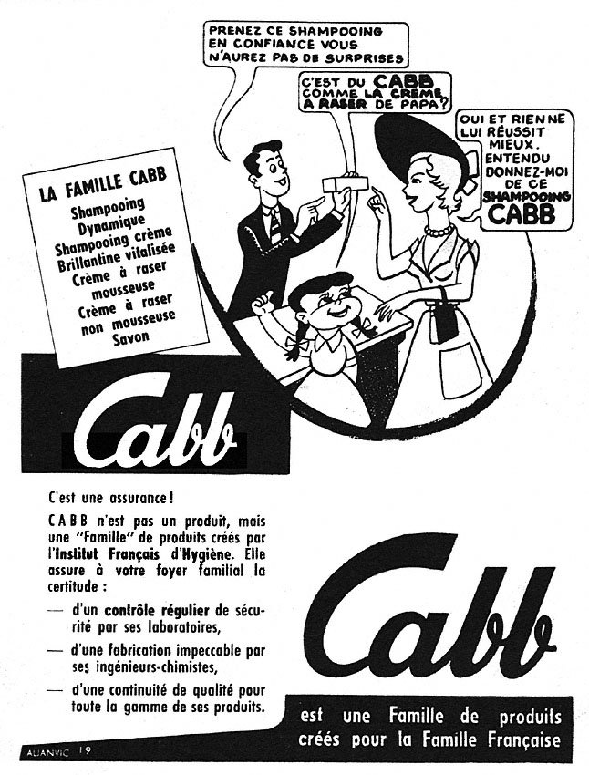 Publicit� Cabb 1951
