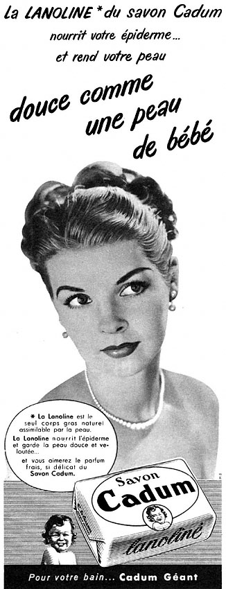 Marque Cadum 1954