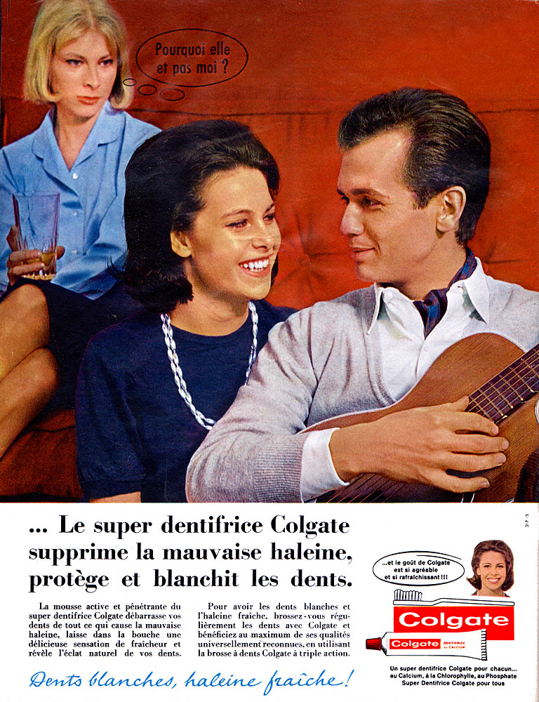 Publicit� Colgate 1963