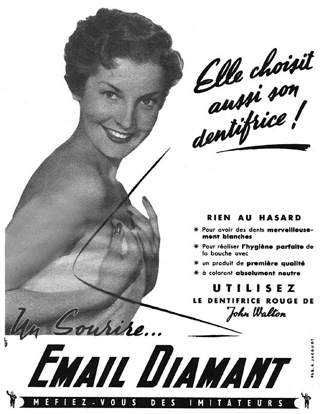 Marque Email Diamant 1953