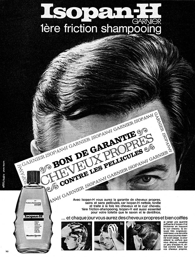 Publicit� Garnier 1965