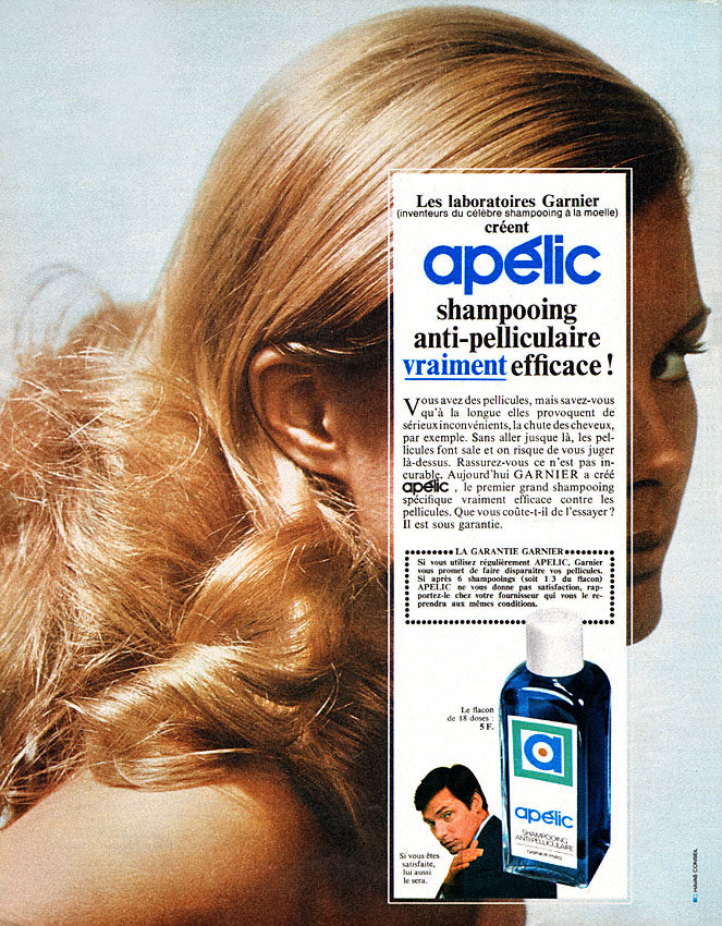 Publicit� Garnier 1968
