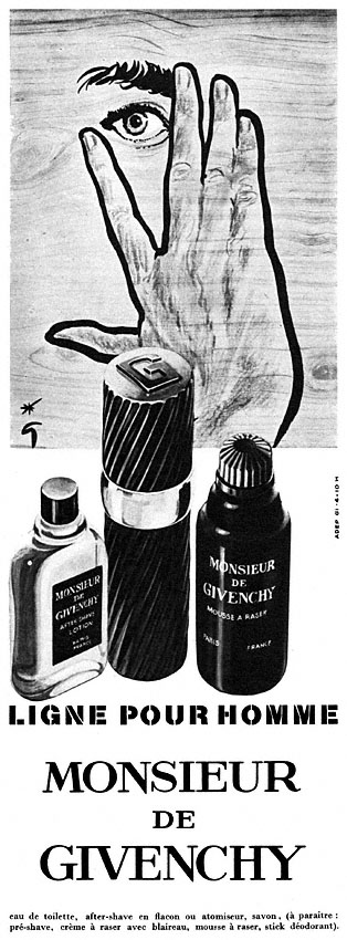 Publicit� Givenchy 1966