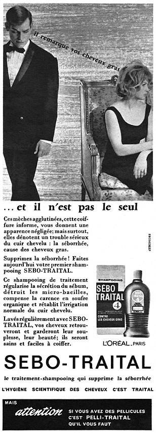 Publicit� L'or�al 1962