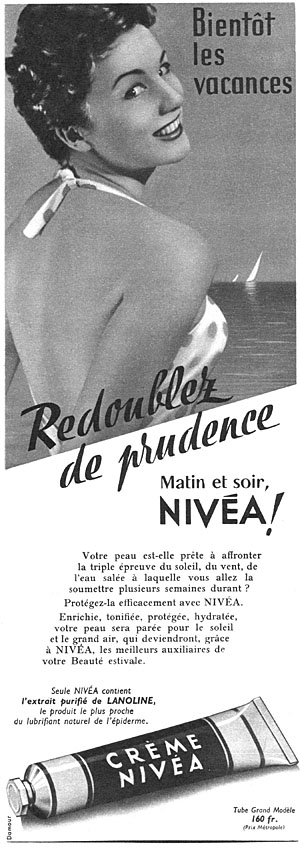 Publicit� Niv�a 1956