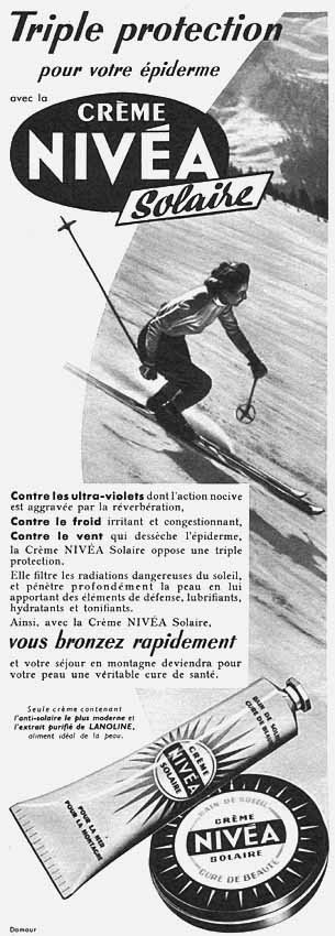 Publicit� Niv�a 1958