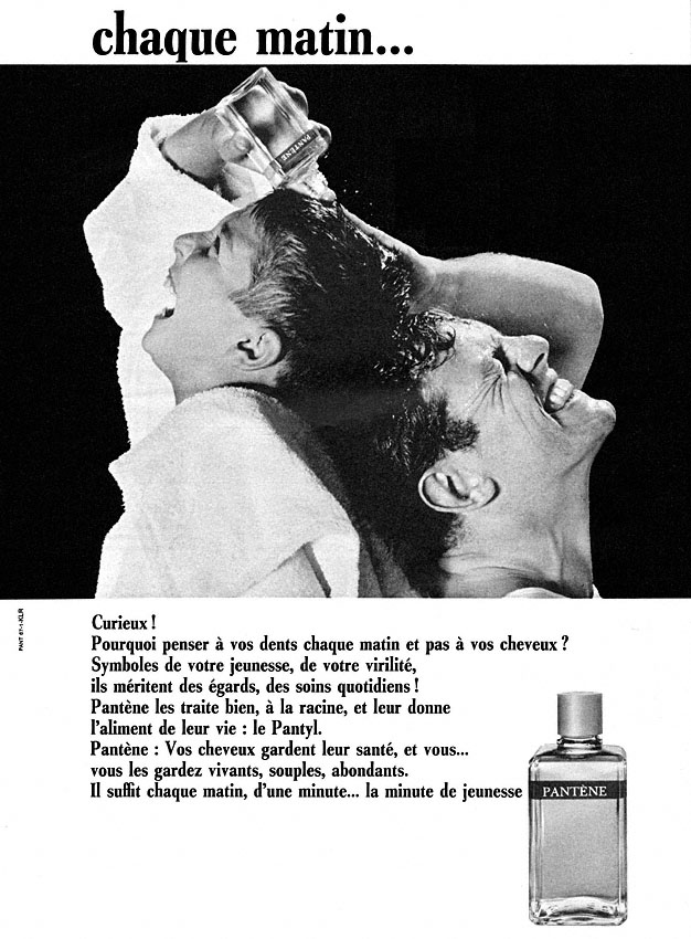 Publicit� Pant�ne 1967