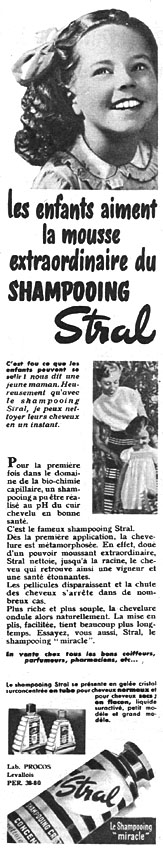 Publicit� Stral 1953