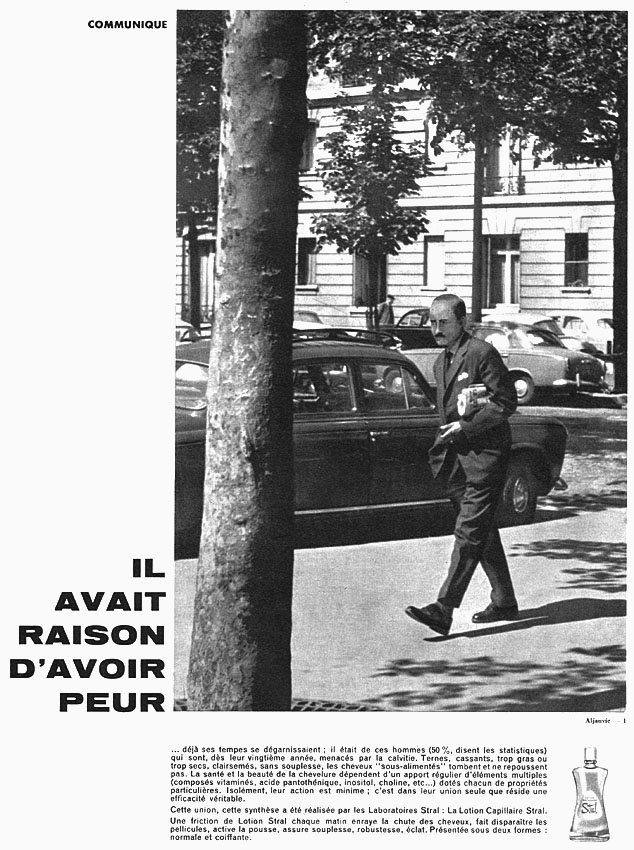 Publicit� Stral 1960