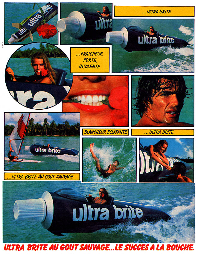 Publicit� Ultra Brite 1981