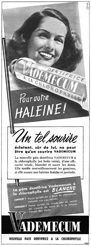 Marque Vademecum 1953