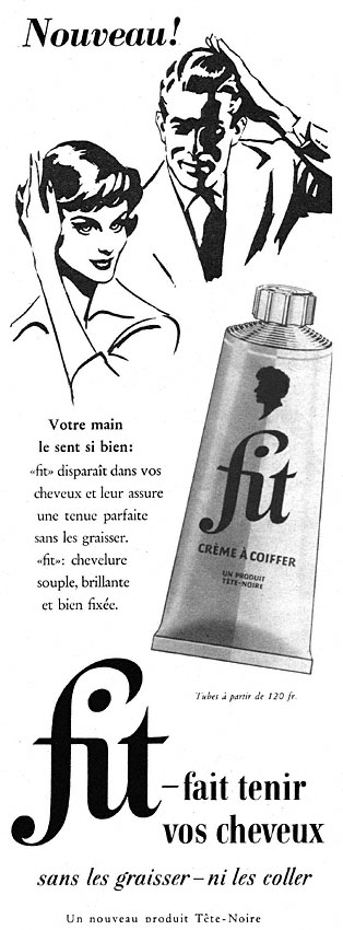 Publicit� Divers 1955