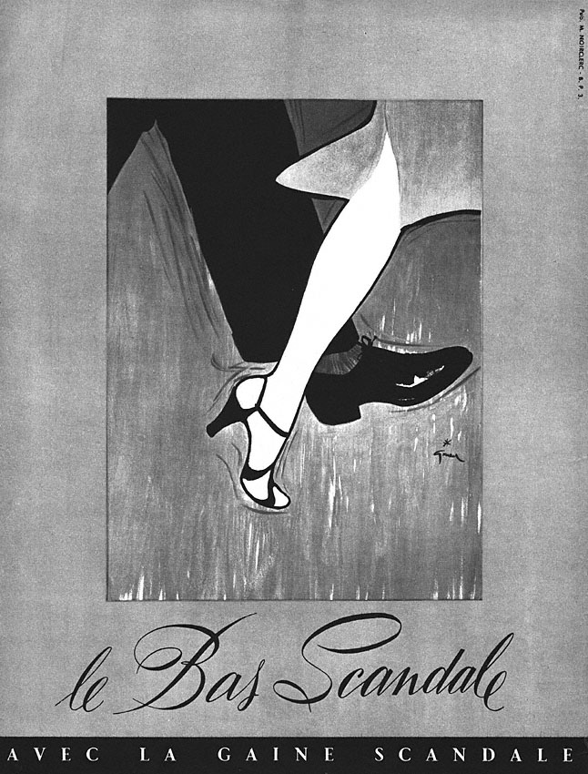 Publicit� Scandale 1952