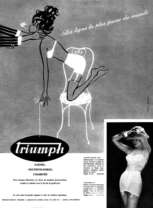 Publicit� Triumph 1960