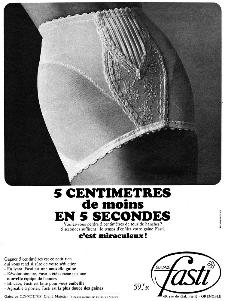 Publicit� Divers 1967