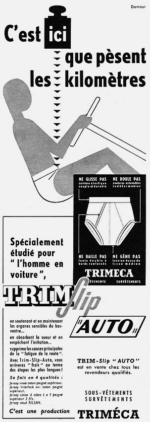 Publicit� Trim�ca 1959