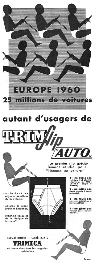Publicit� Trim�ca 1960
