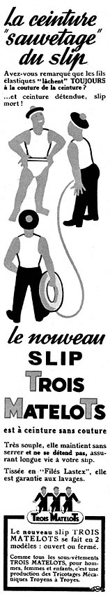 Marque Trois matelots 1952