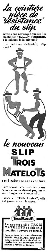 Marque Trois matelots 1952