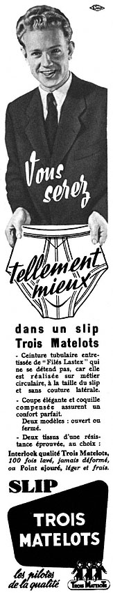 Marque Trois matelots 1953