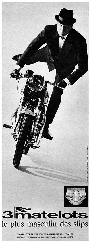 Publicit� Trois matelots 1965