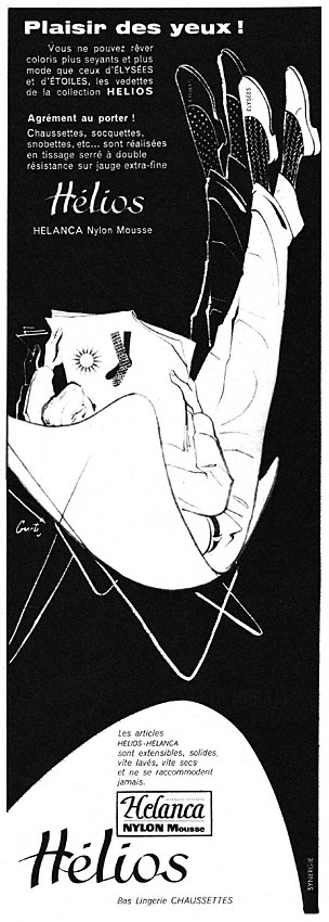 Publicit� Helios 1955