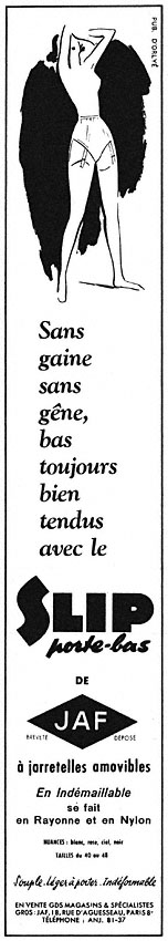 Publicit� Jaf 1952