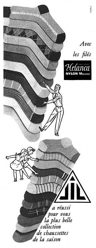 Publicit� Jil 1955