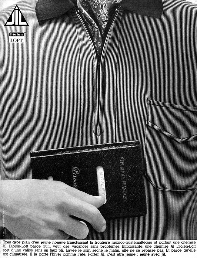 Publicit� Jil 1966