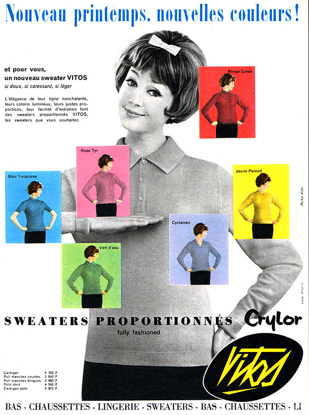 Publicit� Vibs 1959