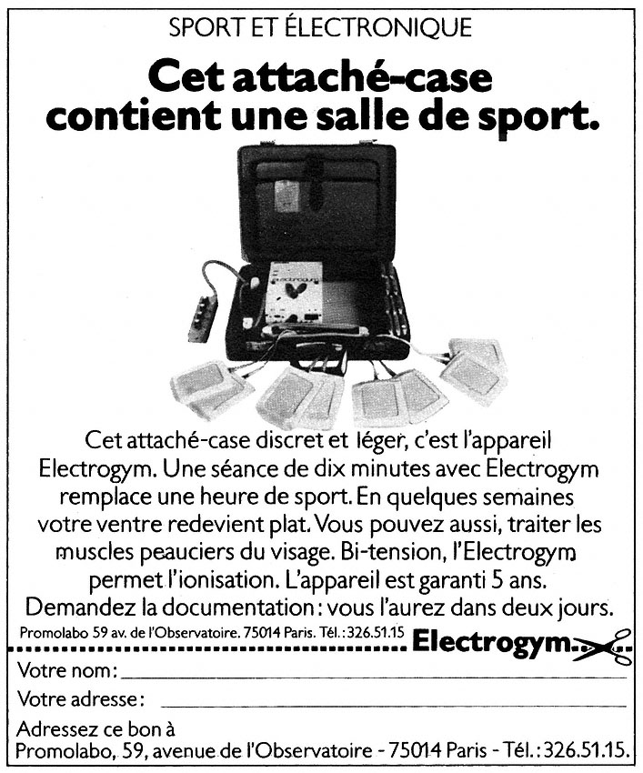 Marque Electrogym 1973