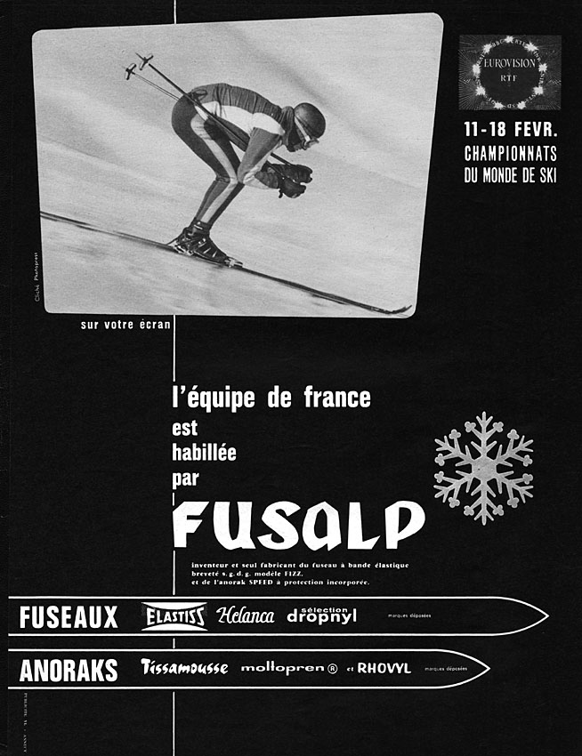 Marque Fusalp 1962