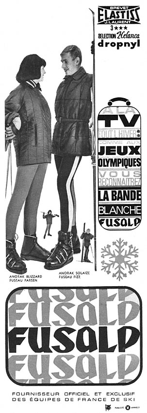 Publicit� Fusalp 1964