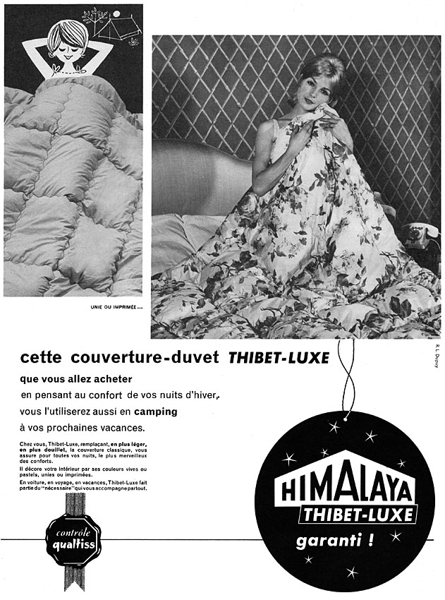 Publicit� Himalaya 1959