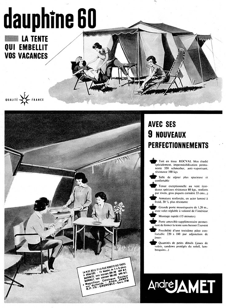 Publicit� Jamet 1960