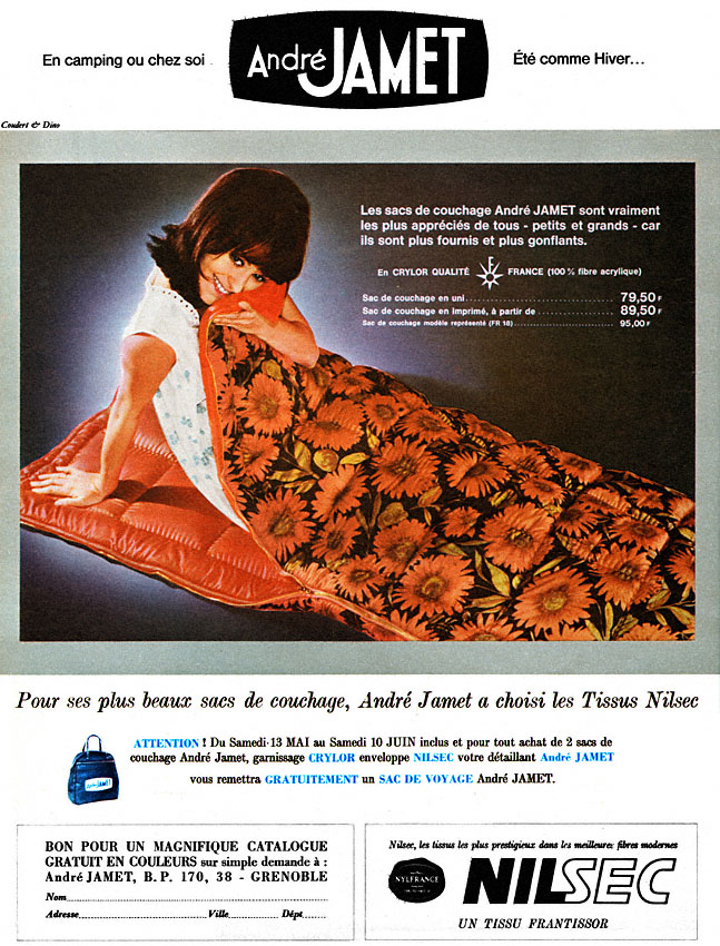 Publicit� Jamet 1967
