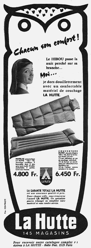 Marque La Hutte 1957