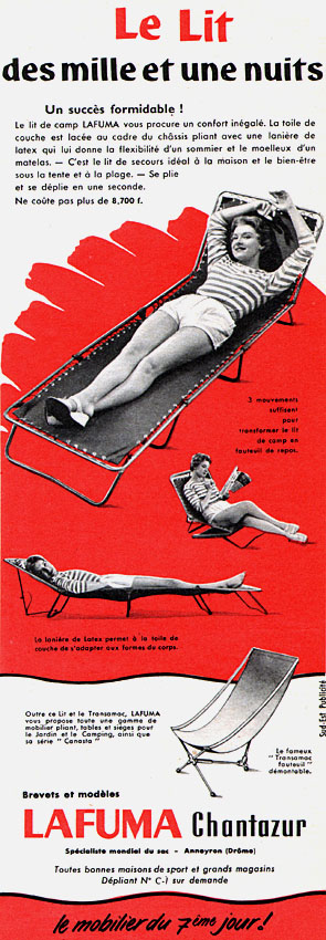 Marque Lafuma 1958
