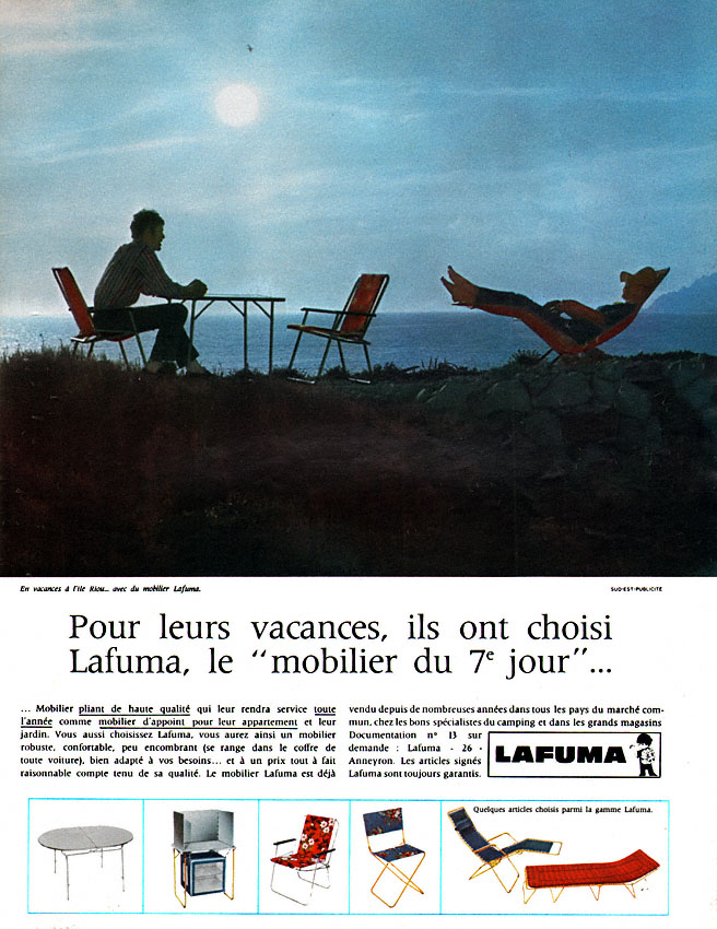 Marque Lafuma 1968