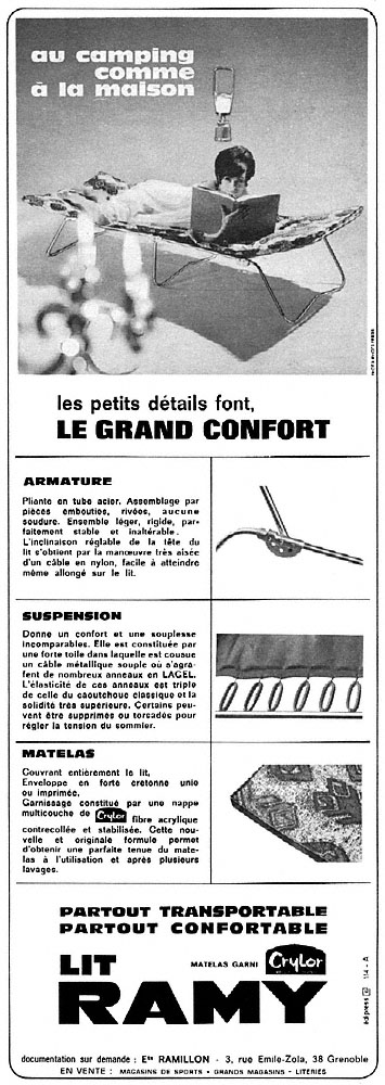 Publicit� Ramy 1967