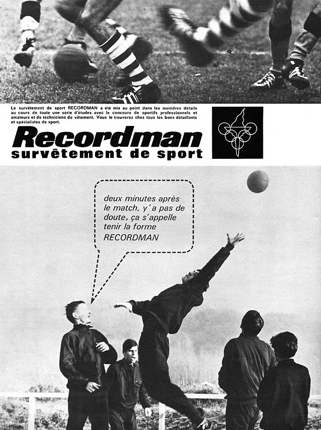 Publicit� Recordman 1963