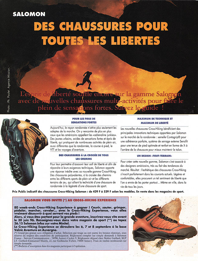 Marque Salomon 1996