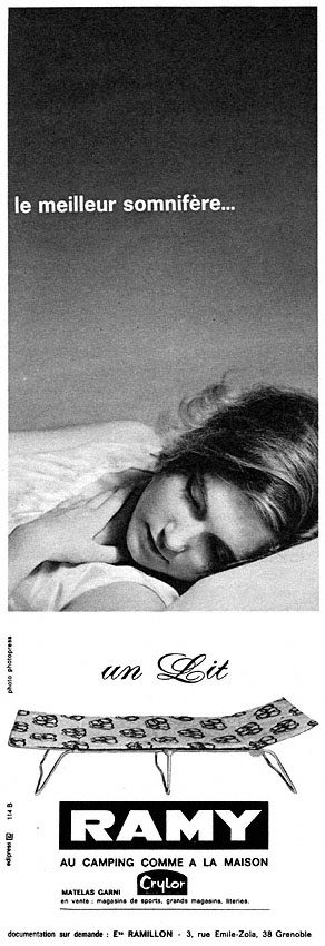 Publicit� Divers 1967